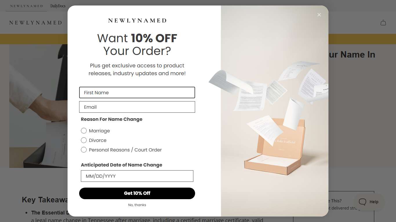 How to Change Your Name in Tennessee After Marriage – NewlyNamed